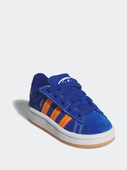 adidas Originals Blue Campus 00s Elastic Lace Trainers - Image 3 of 9
