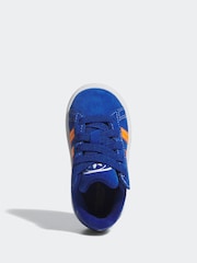 adidas Originals Blue Campus 00s Elastic Lace Trainers - Image 6 of 9