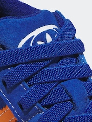 adidas Originals Blue Campus 00s Elastic Lace Trainers - Image 8 of 9