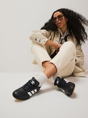 adidas Originals Black Taekwondo Lace Trainers - Image 3 of 14