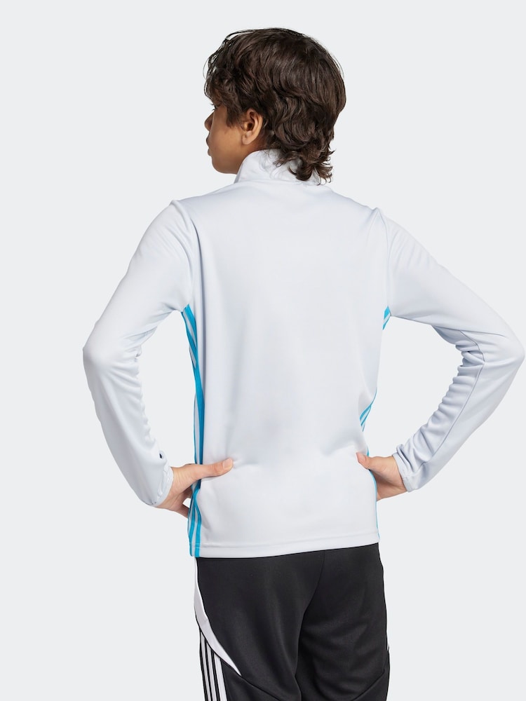 adidas Blue Tiro 25 Essentials Training Top Kids - Image 3 of 6