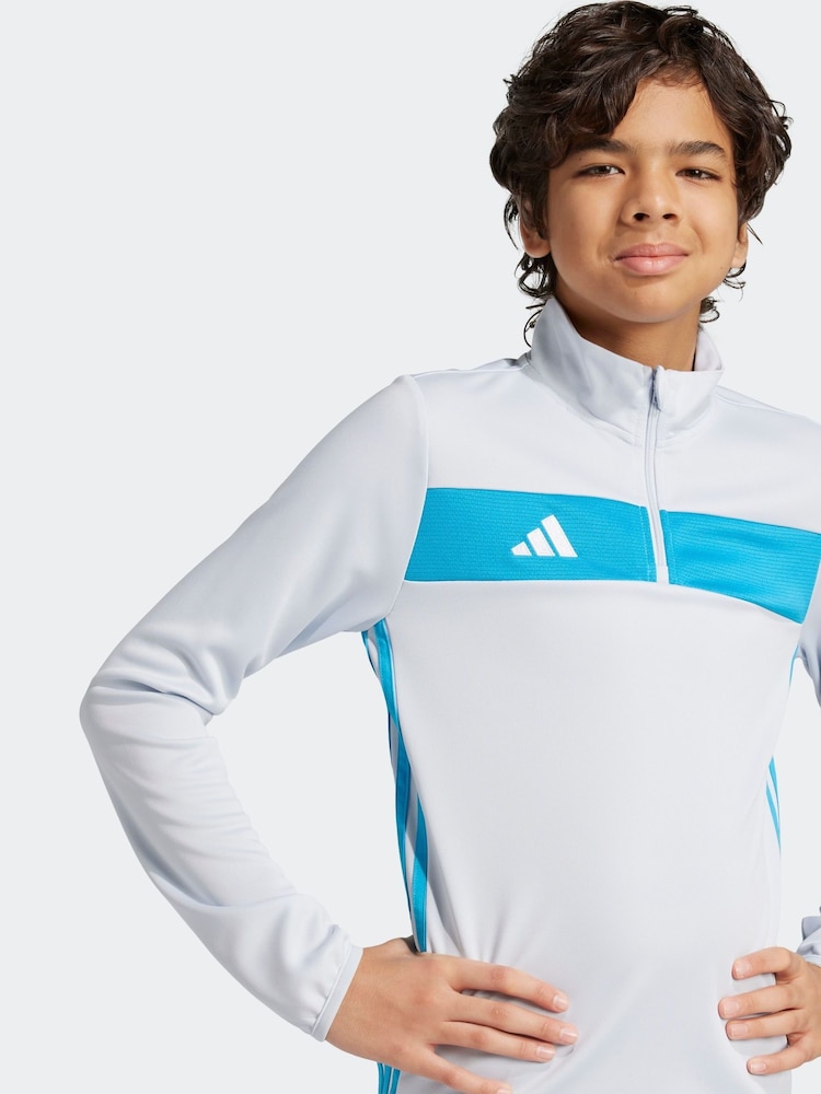 adidas Blue Tiro 25 Essentials Training Top Kids - Image 5 of 6