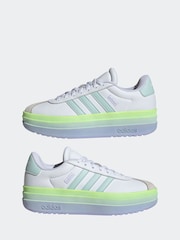 adidas Off White VL Court Bold Trainers - Image 7 of 11