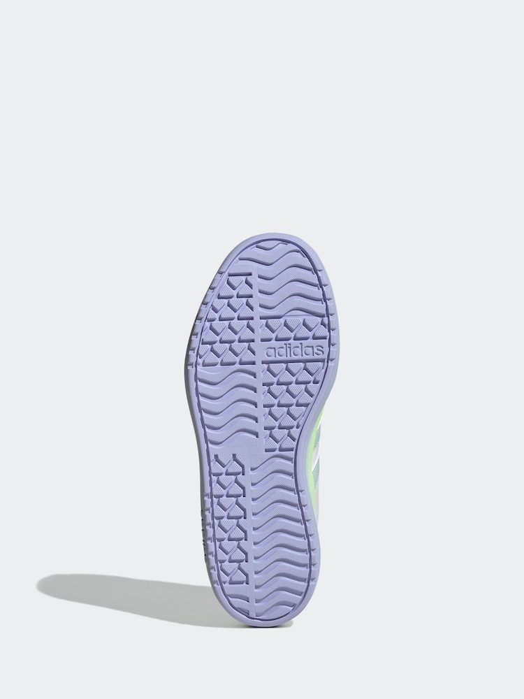 adidas Off White VL Court Bold Trainers - Image 8 of 11