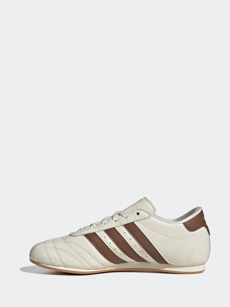 adidas Originals White Taekwondo Lace Trainers - Image 3 of 9