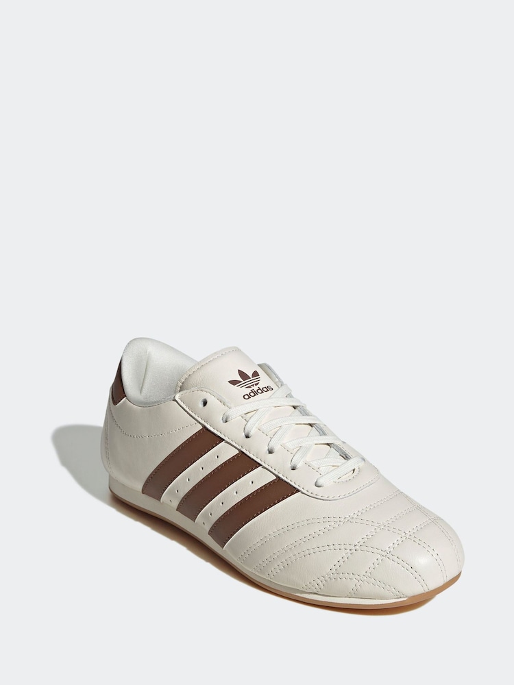 adidas Originals White Taekwondo Lace Trainers - Image 4 of 9