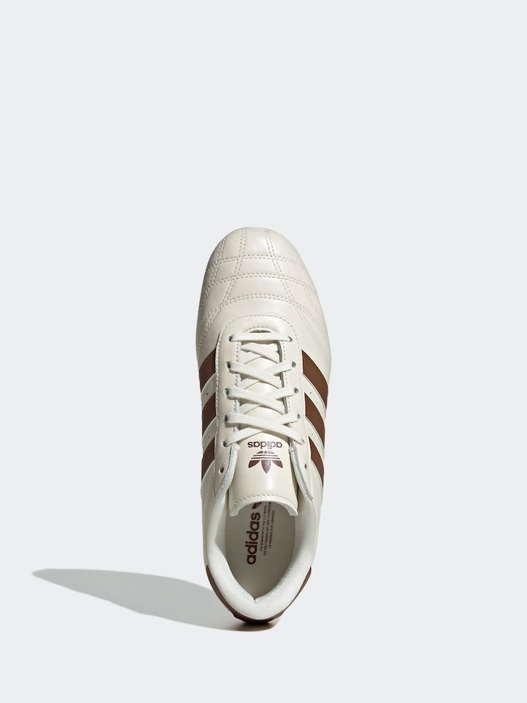 adidas Originals White Taekwondo Lace Trainers - Image 6 of 9