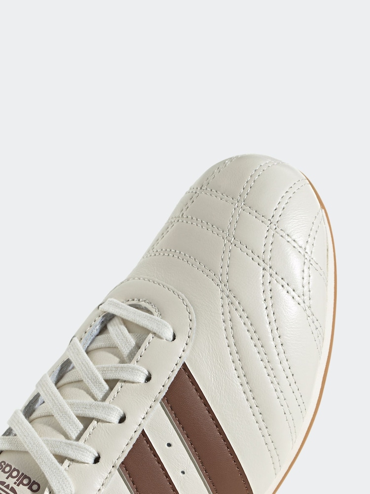 adidas Originals White Taekwondo Lace Trainers - Image 8 of 9