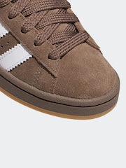 adidas Brown Junior Campus 00s Trainers - Image 8 of 9
