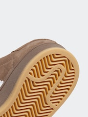 adidas Brown Junior Campus 00s Trainers - Image 9 of 9