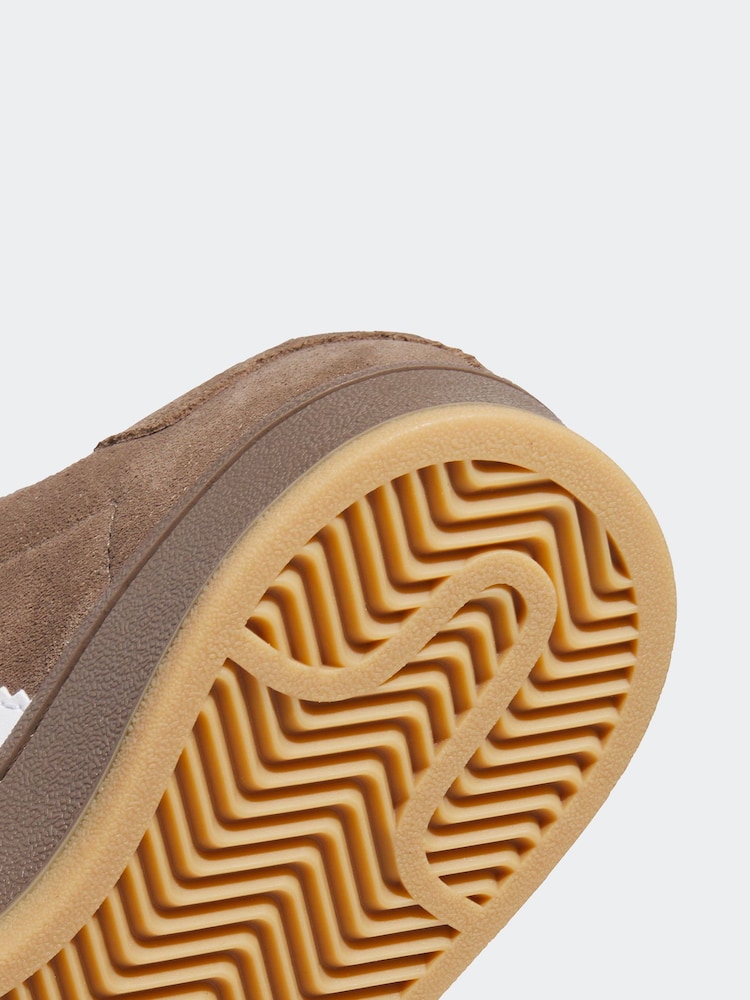 adidas Brown Junior Campus 00s Trainers - Image 9 of 9
