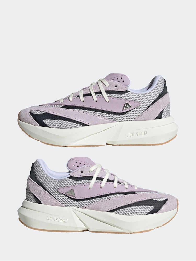 adidas Purple Lightblaze Trainers - Image 9 of 11