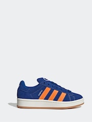 adidas Blue Junior Campus 00s Trainers - Image 1 of 9