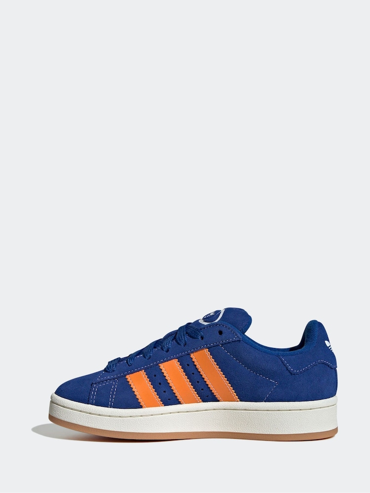 adidas Blue Junior Campus 00s Trainers - Image 2 of 9
