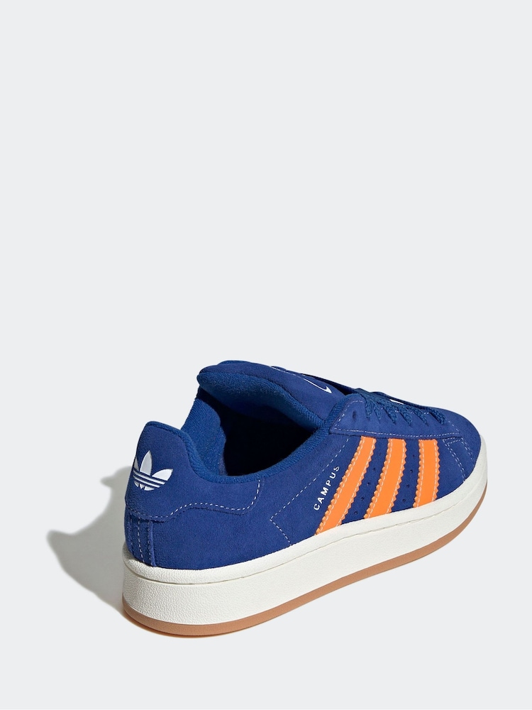 adidas Blue Junior Campus 00s Trainers - Image 4 of 9