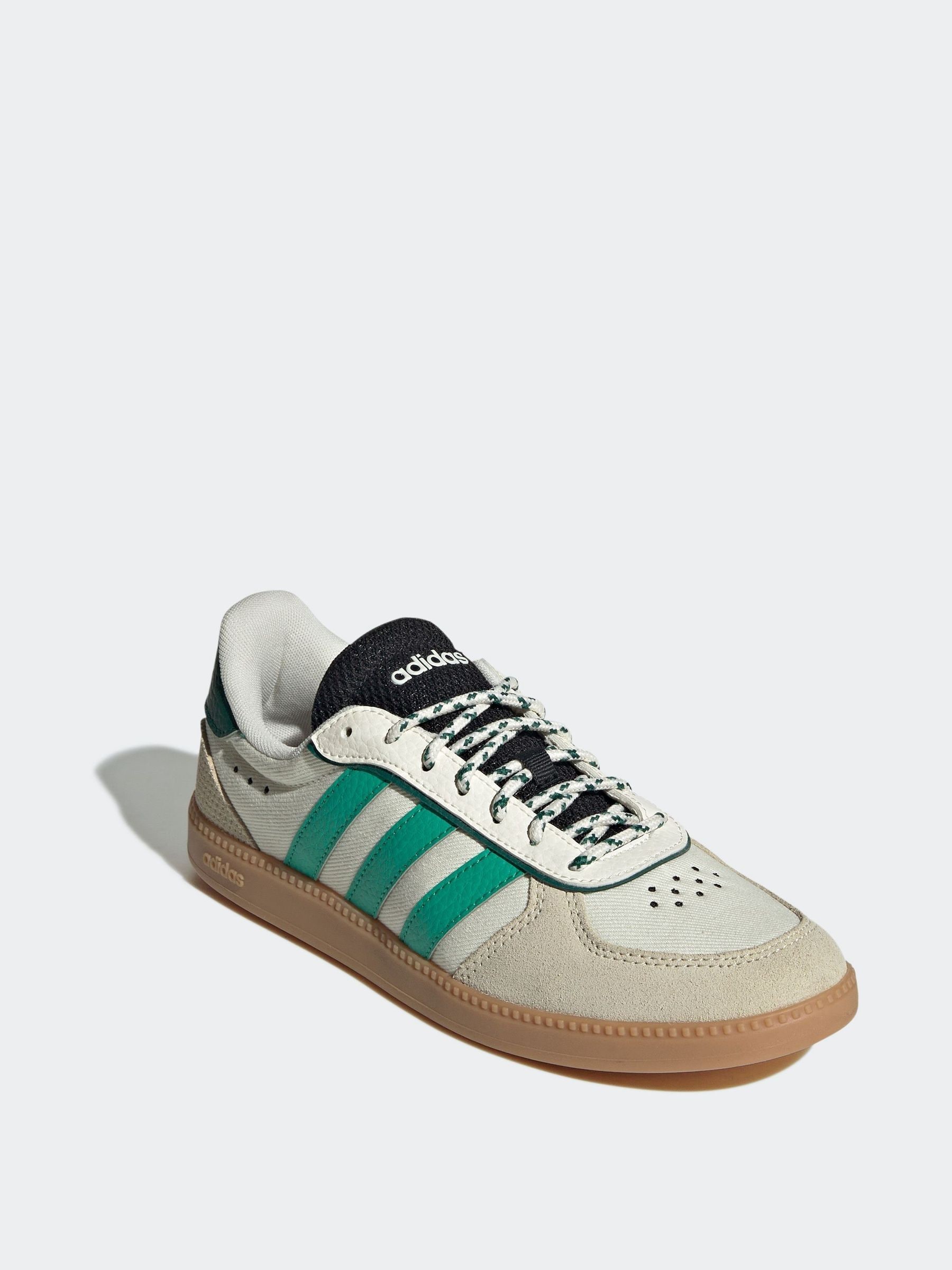 Buy Білий/зелений - Кросівки adidas Breaknet Sleek з сайту Next