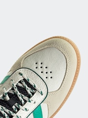 adidas White/Green Breaknet Sleek Trainers - Image 8 of 9