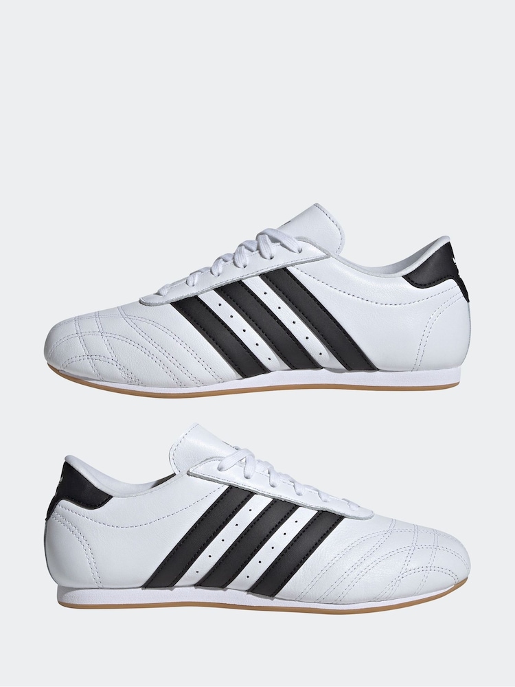 adidas Originals White Ground Taekwondo Lace Trainers - Image 12 of 16