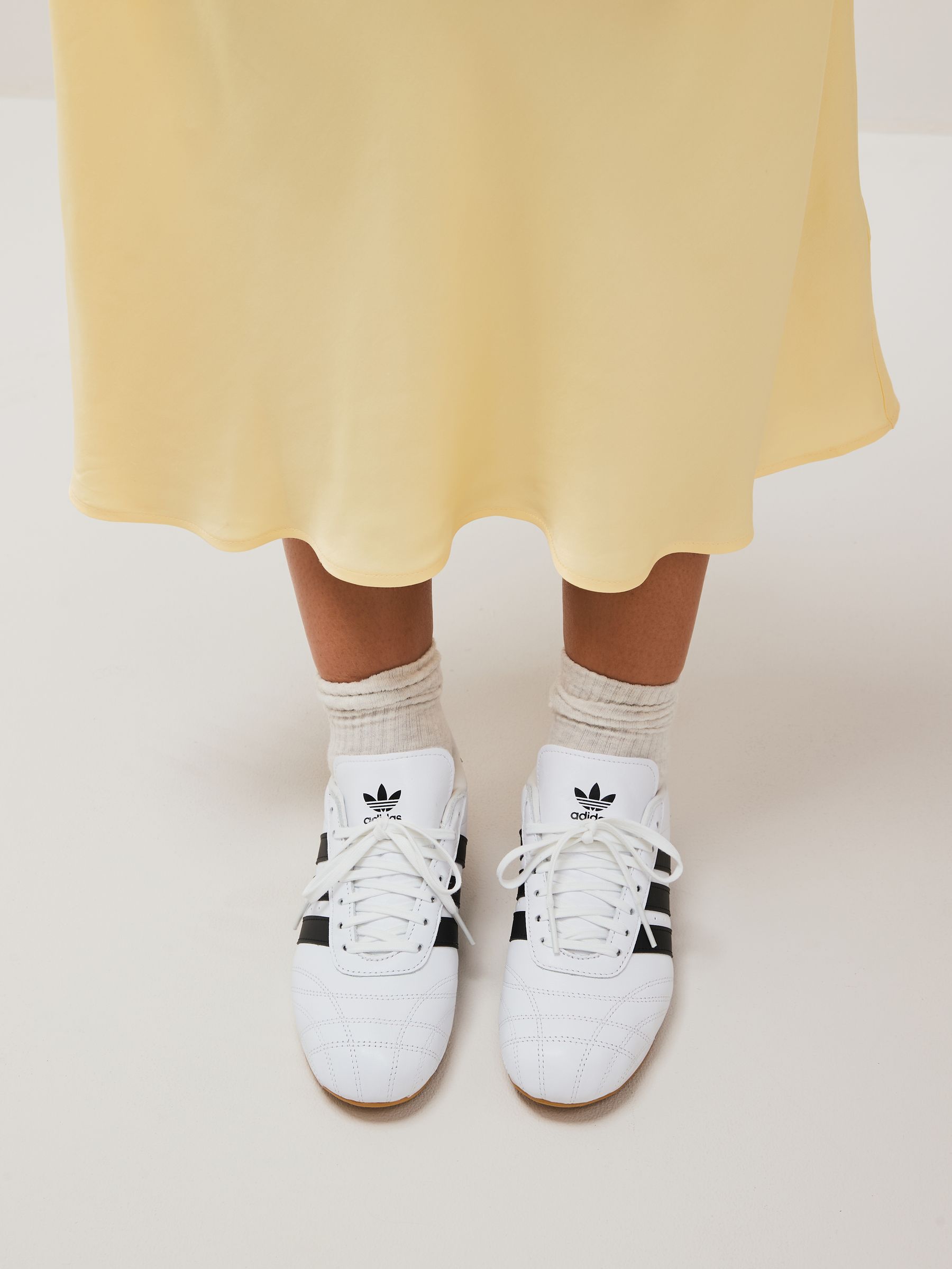 Buy adidas Originals White Ground Taekwondo Lace-Up Trainers from