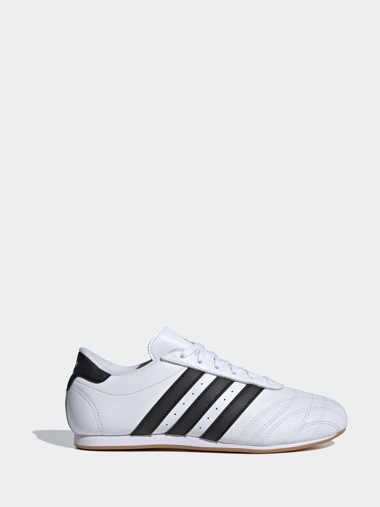 adidas Originals White Ground Taekwondo Lace Trainers - Image 7 of 16