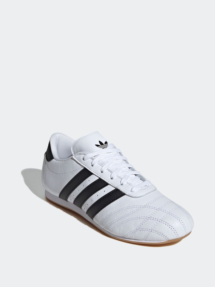 adidas Originals White Ground Taekwondo Lace Trainers - Image 9 of 16