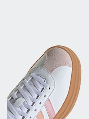 Blanc crème - adidas baskets VL Court Bold - Image 10 de 10