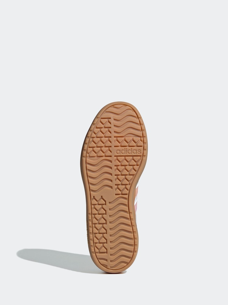 adidas Cream White VL Court Bold Trainers - Image 7 of 10