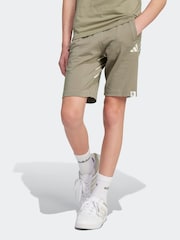 adidas Grey Jude Bellingham Culturewear 100% Cotton Shorts - Image 1 of 6