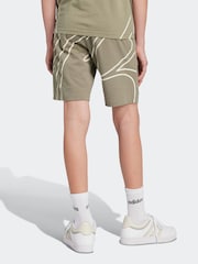 adidas Grey Jude Bellingham Culturewear 100% Cotton Shorts - Image 2 of 6