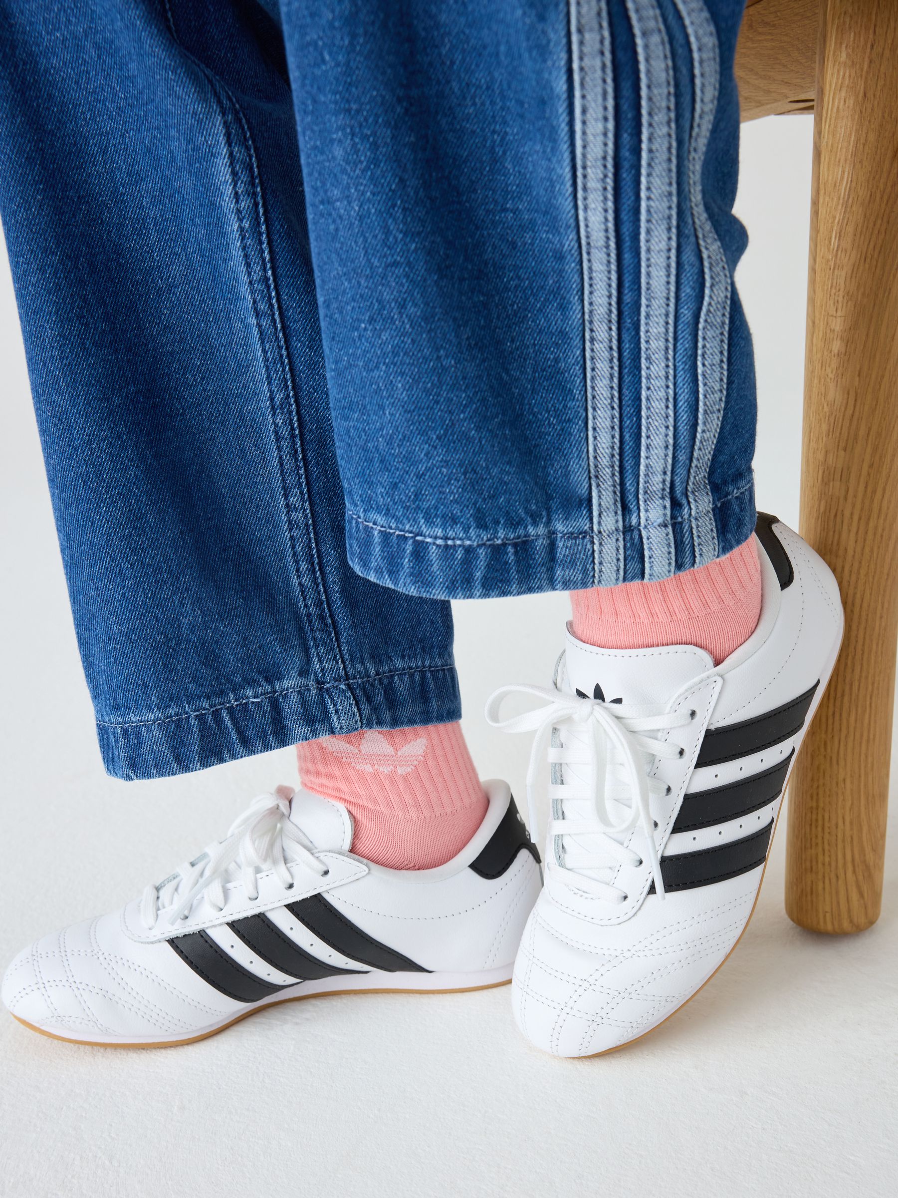 Buy adidas Originals White/Black Taekwondo Lace Junior Trainers