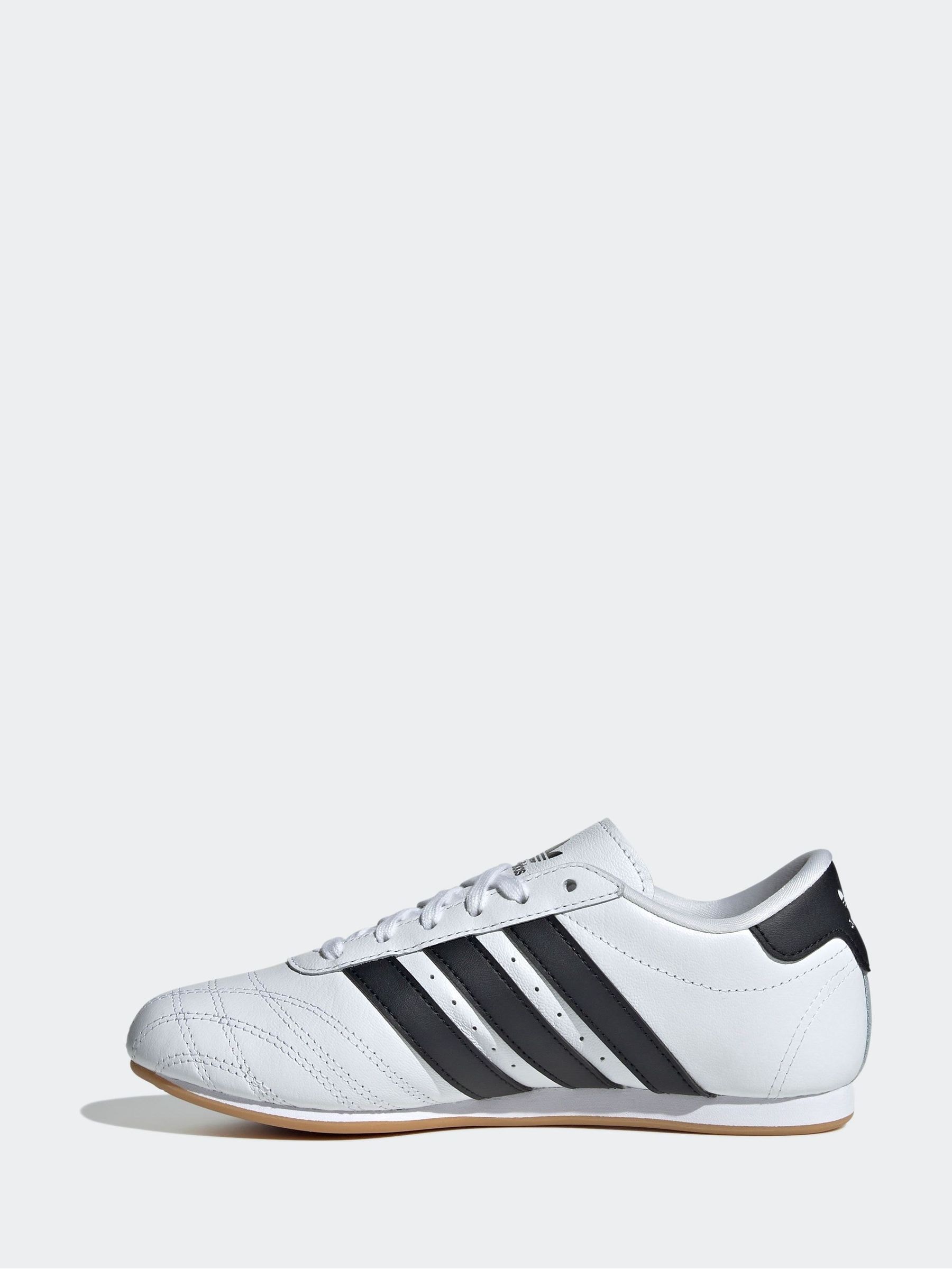 Buy adidas Originals White/Black Taekwondo Lace Junior Trainers
