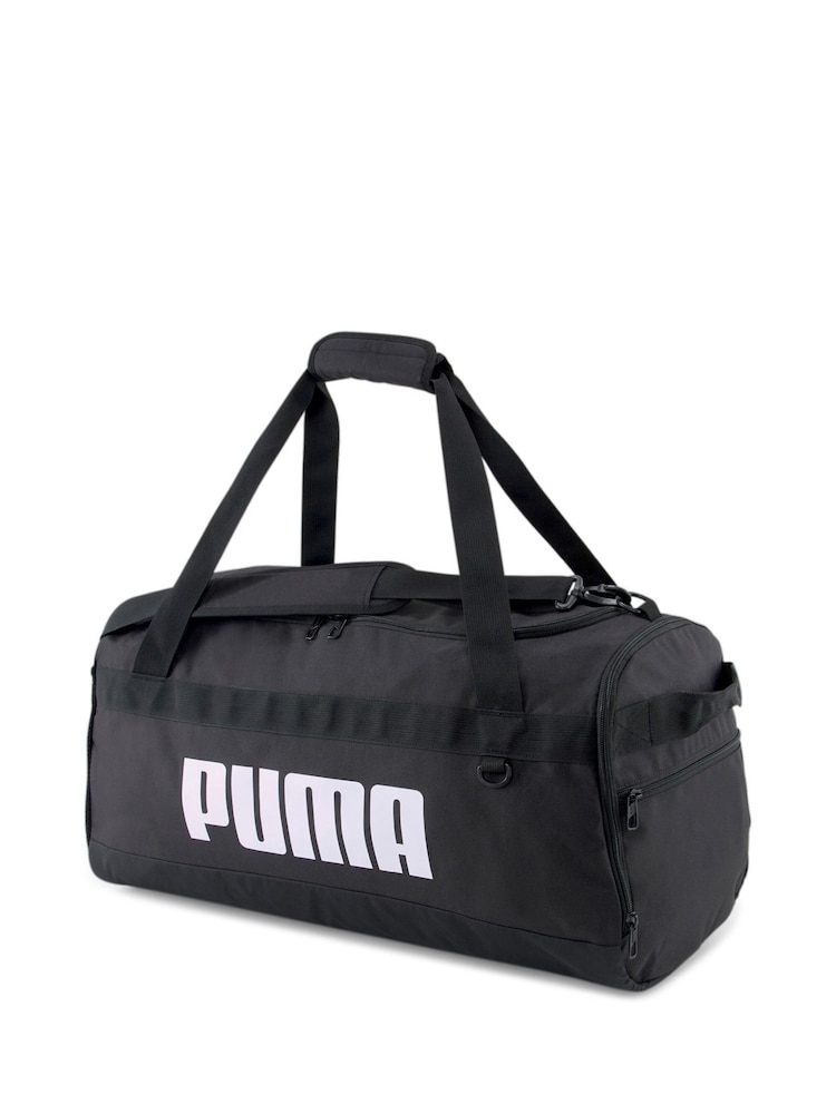 Puma Black Unisex Challenger M Duffle Bag - Image 1 of 6