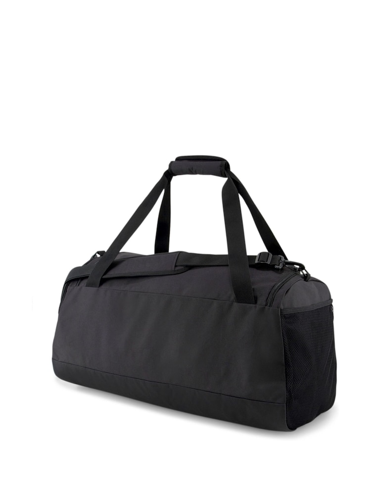 Puma Black Unisex Challenger M Duffle Bag - Image 2 of 6