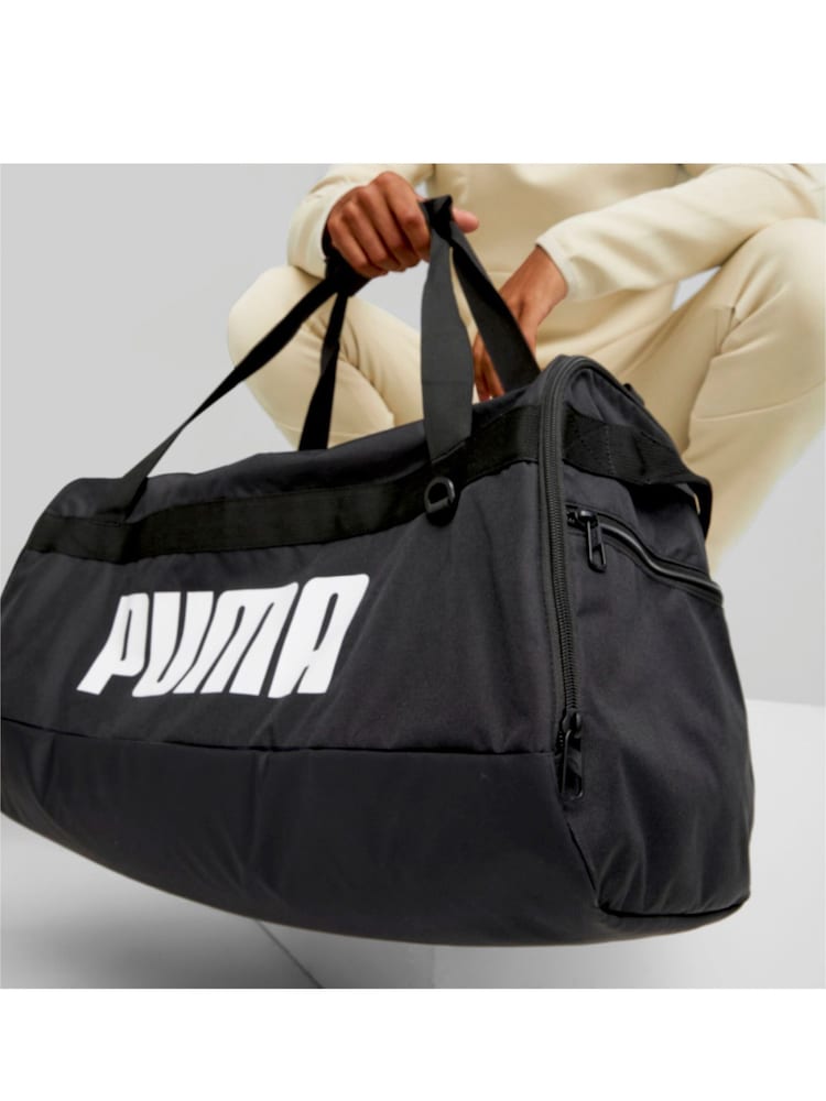 Puma Black Unisex Challenger M Duffle Bag - Image 5 of 6
