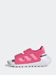 adidas Pink Kids Altaswim 2.0 Sandals - Image 2 of 11