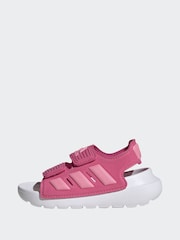 adidas Pink Kids Altaswim 2.0 Sandals - Image 4 of 11