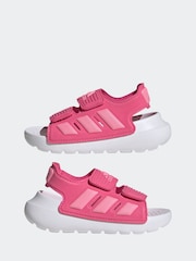 adidas Pink Kids Altaswim 2.0 Sandals - Image 7 of 11
