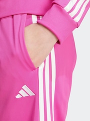 Rosa - Chándal Essentials 3 de rayas de adidas - Imagen 4 de 5