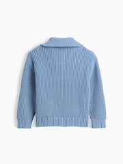 Blå - Gap Quarter-Zip Jumper (6månader-5år) - Bild 2 av 2