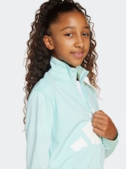 adidas Green Large Essentials Logo Tracksuit - Image 5 of 8