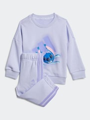 adidas Purple Disney Lilo and Stitch Tracksuit - Image 1 of 7
