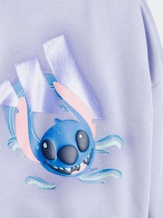 adidas Purple Disney Lilo and Stitch Tracksuit - Image 6 of 7
