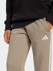 Neutro - Calças de corrida de lã adidas 3 Stripe - Imagem 4 de 5
