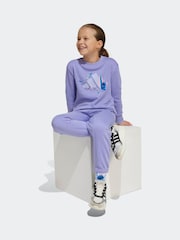 adidas Purple Disney Lilo and Stitch Tracksuit - Image 1 of 1
