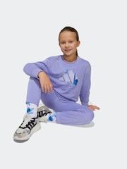 adidas Purple Disney Lilo and Stitch Tracksuit - Image 5 of 8
