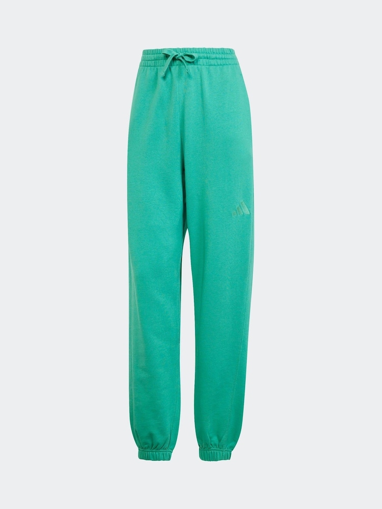 adidas Green ALL SZN French Terry 100% Cotton Joggers - Image 6 of 6