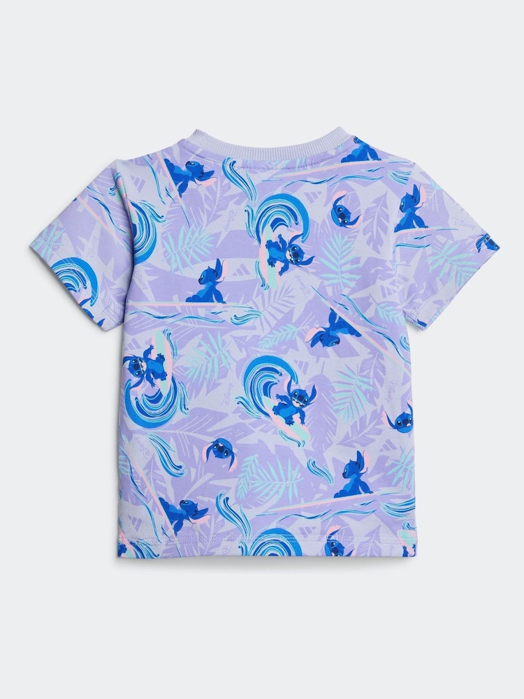 adidas Disney Lilo Stitch Shorts and T-Shirt Set - Image 3 of 7