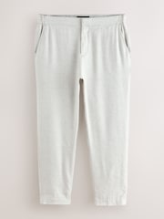 Gris - Pantalones italianos de mezcla de lino fáciles de planchar Signature - Imagen 7 de 10