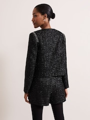 Phase Eight Black Ripley Sparkle Jacket - Image 3 of 8