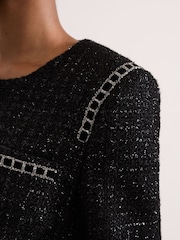Phase Eight Black Ripley Sparkle Jacket - Image 7 of 8